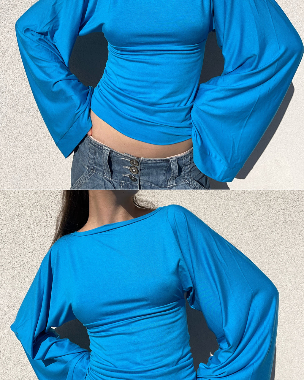 Widesleeve azure
