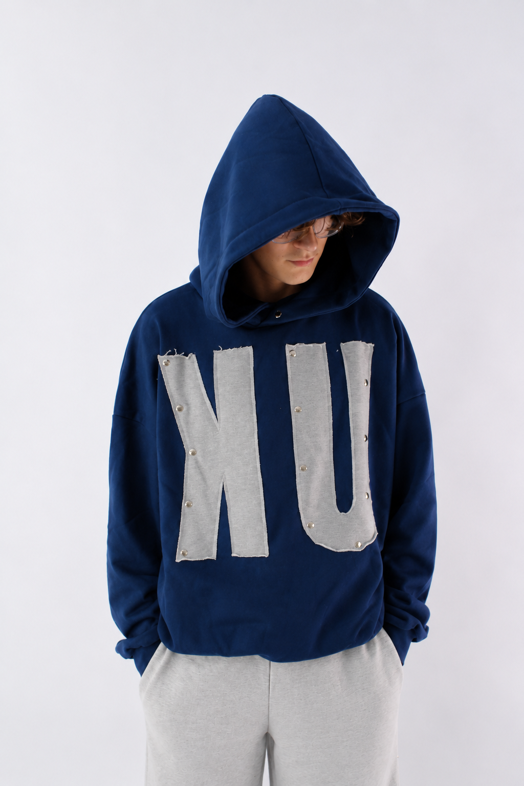 KU hoodie oversize