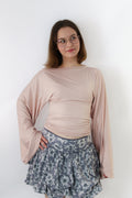 Widesleeve bamboo pink